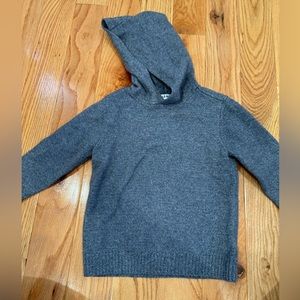 Old Navy | toddler boy grayish blue hooded sweater | 2t